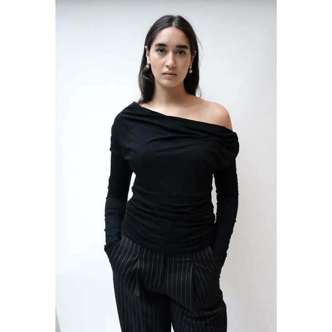 VIVEH Aludra Top Black Größe: 42 | Longsleeves Outlet | Damen | Schwarz