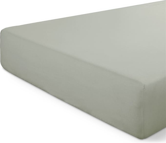 Dindi Hoeslaken Basic Beauty - 90x200 - 100% katoen - Groen