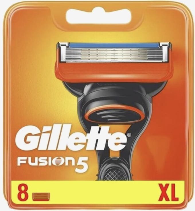 Gillette Fusion 5 scheermesjes/navulmesjes - 8stuks