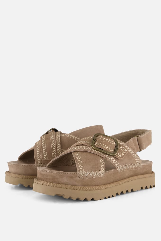 Warmbat Urella Crossover Exclusief taupe - Maat 37