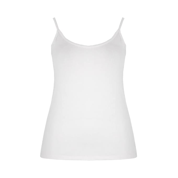 Damestanktop van viscose Mat Fashion Basic