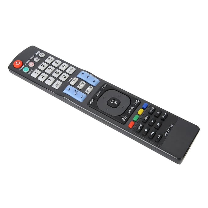 Télécommande de remplacement pour téléviseur LG AKB72914209 blanc