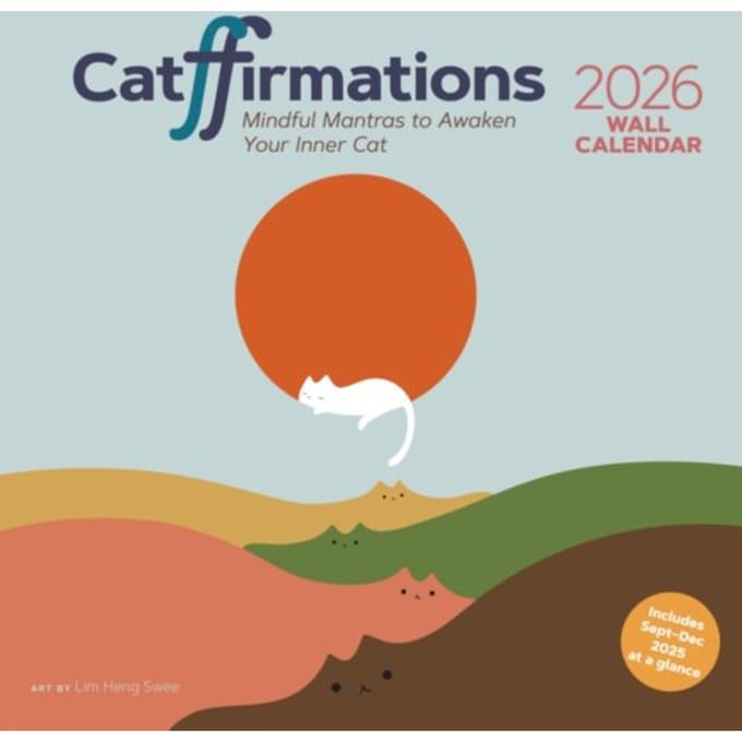 Catffirmations 2026 Wall Calendar - Lim Heng Swee