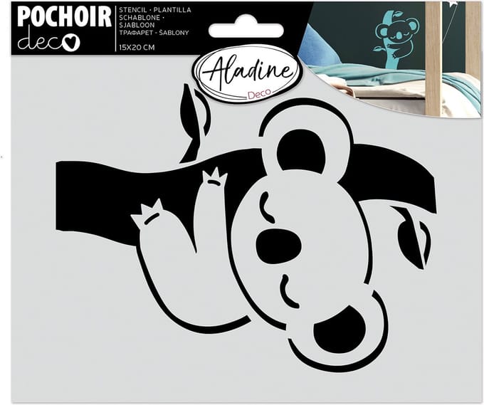Aladine Sjabloon 20x15 cm Koala
