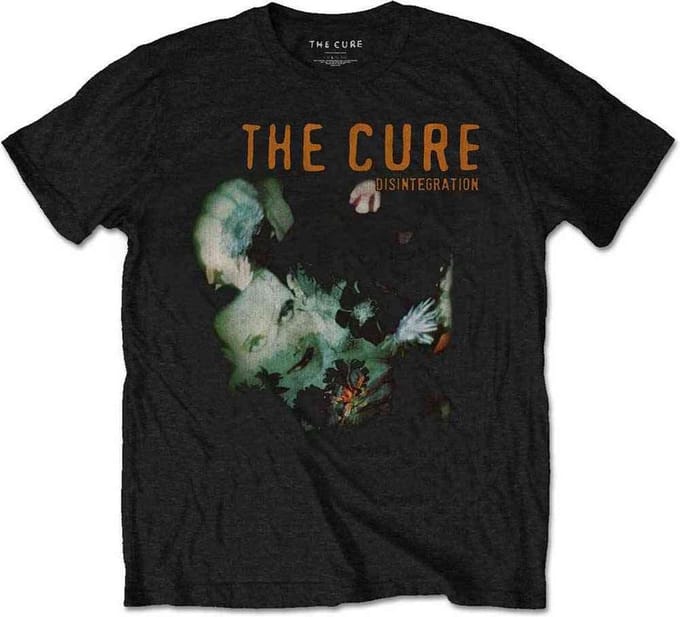 The Cure - Disintegration Heren Tshirt - L - Zwart