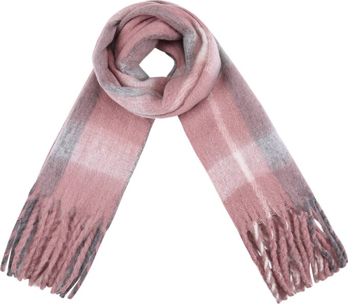 Sjaal blokken - Roze