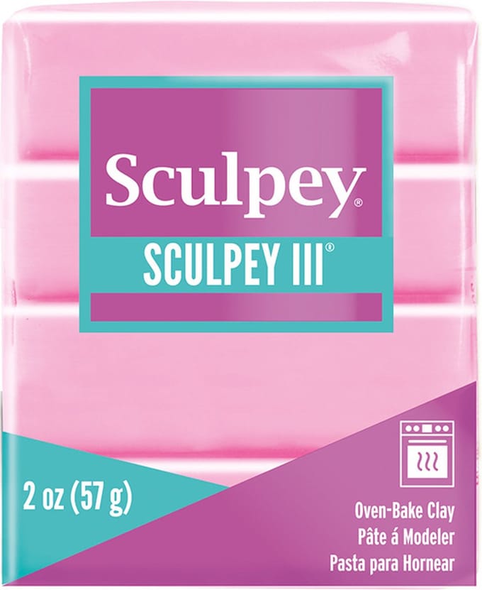 Klei III dusty rose - 57 gr - Sculpey