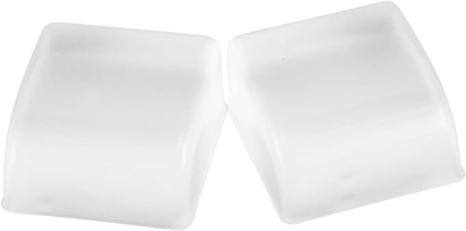 Deur Muurbeschermer - Deurstoppers Rubber - Muren Beschermen - Zelfklevend Ontwerp - 4x4x2cm - Transparant