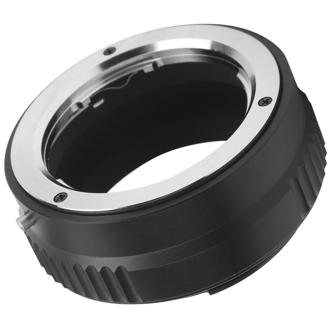 NEWYI MDRF Legering Lens Adapter Ring voor Minolta MD Lens voor Canon RF Mount Camerabody black