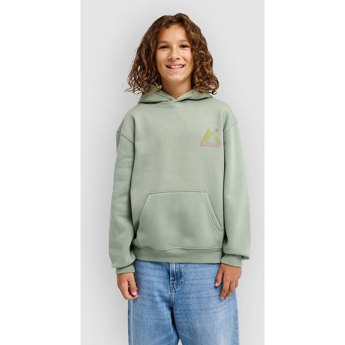 Quiksilver Graphic Hoodie Groen 14 Years Jongen
