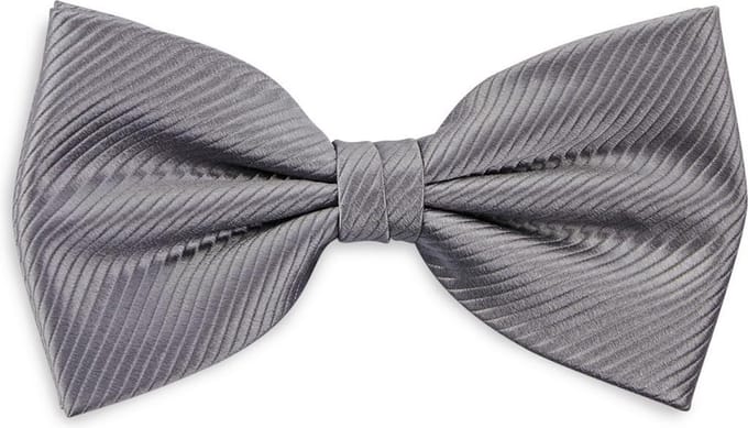 We Love Ties - Strikken - Strik Super Repp Grijs - grijs