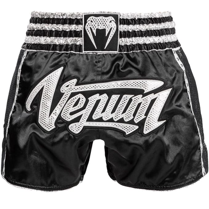 Venum Absolute 2.0 Muay Thai Short Zwart Zilver - M