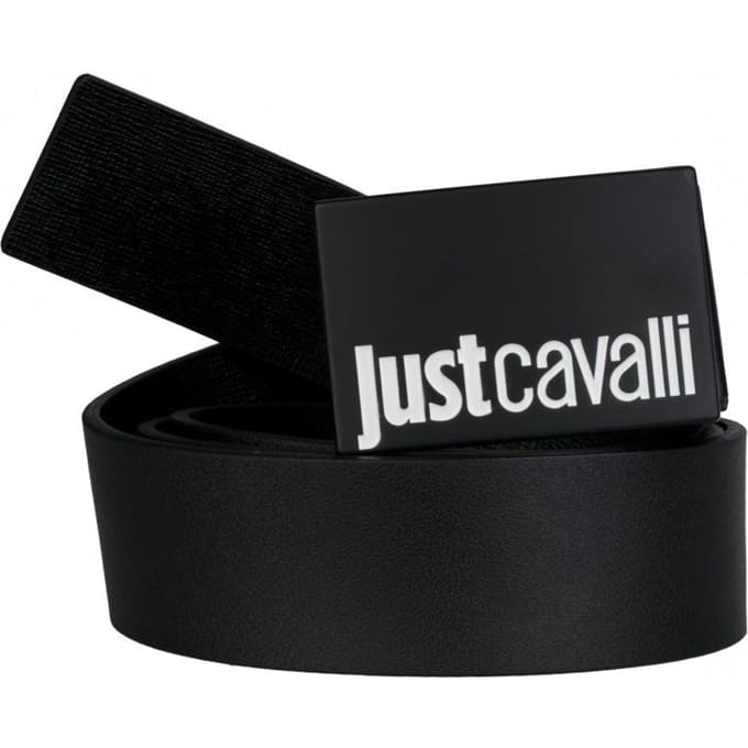 Ceinture homme double face Just Cavalli neuve - Taille: 110 black