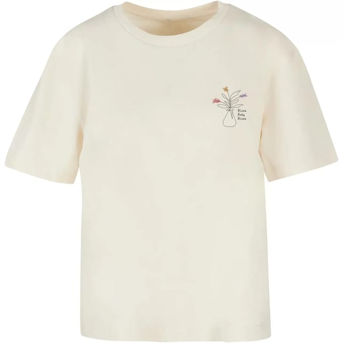 Dames-T-shirt Merchcode Bloom Baby Bloom