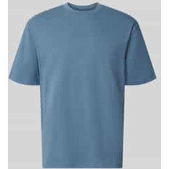 regular fit T-shirt met ronde hals