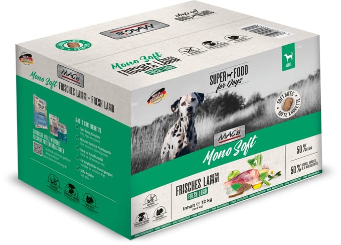 MAC's DOG - Mono Zacht Vers Lam - 3x4kg