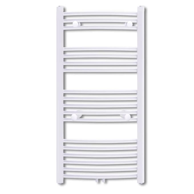 vidaXL Radiator/handdoekenrek curve 600x1160 mm