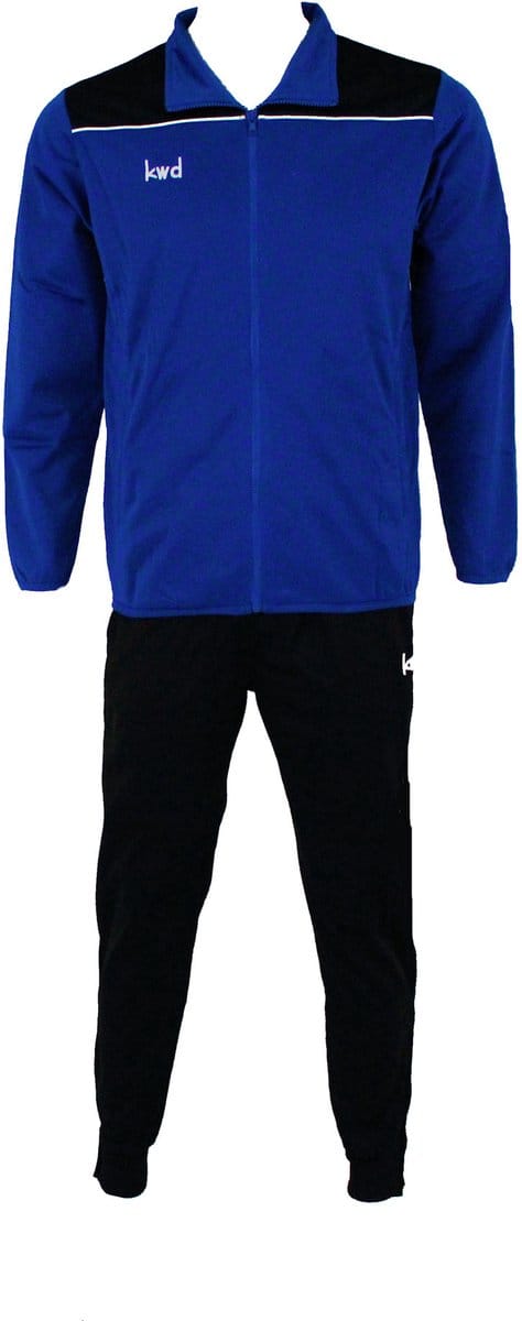 KWD - Trainingspak Pantera - Maat XL - Kobaltblauw/zwart/wit