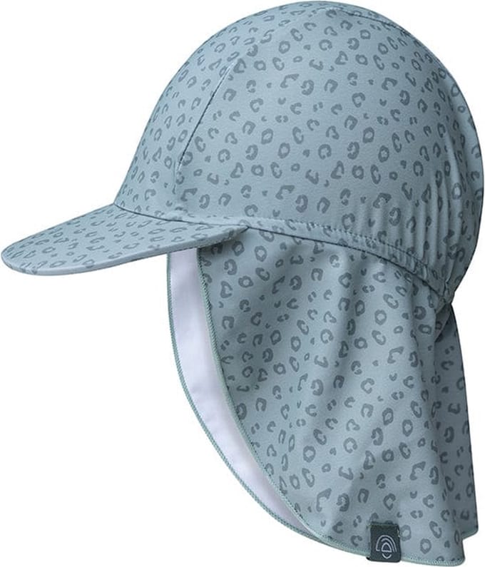 Swim Essentials | Groen Panterprint UV Zonnepetje 2-4 jaar