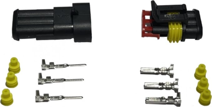 Superseal Connector Set 3-Polig