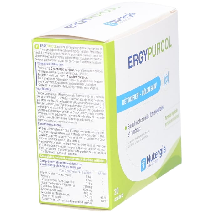 Nutergia Ergypurcol 20x5 Zakje