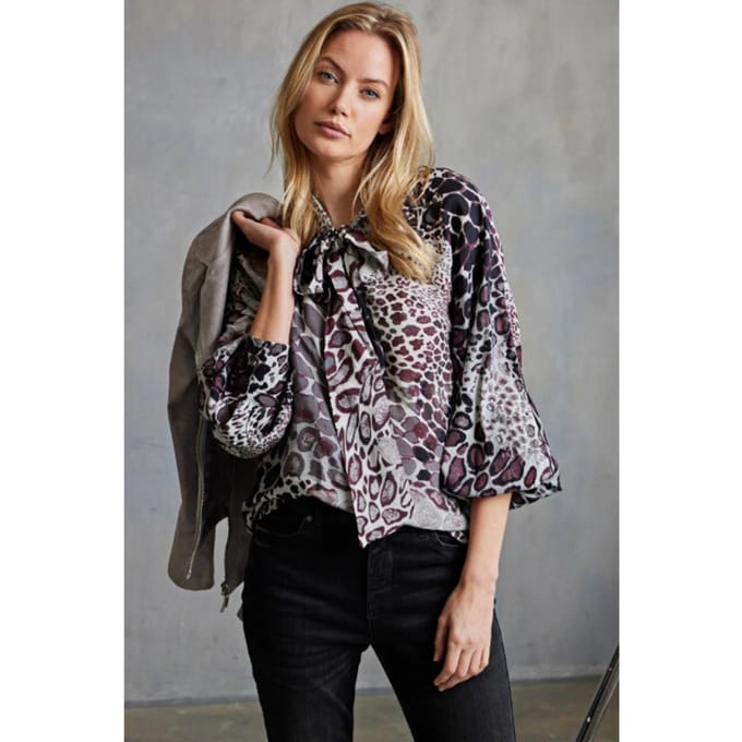Helena Hart 7676kit blouse jolien kitty wine