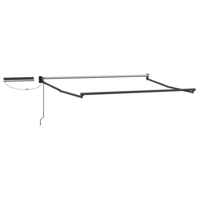 vidaXL - Elektrisch - Uitschuifbare - Zonneluifel - 3,5 - x - 2,5 - m