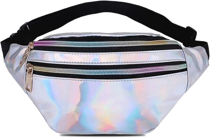 Glitter Heuptas Dames voor Feest en Festivals | Waterdichte Crossbody Tas
