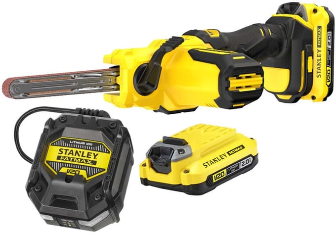 Stanley Fatmax Serie - Accu Bandvijl - 18V - 13mm - Variabele Snelheid