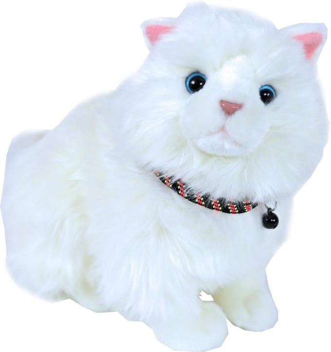 Kattenhalsband elastisch zwart/roze