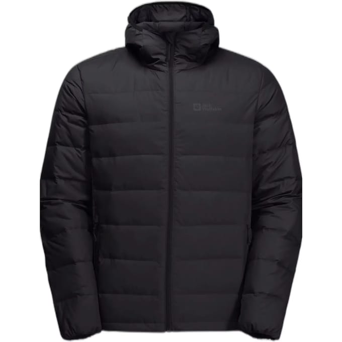 Jack Wolfskin Ather Down Hoody Black Größe: S | Winterjacken Outlet | Herren | Schwarz