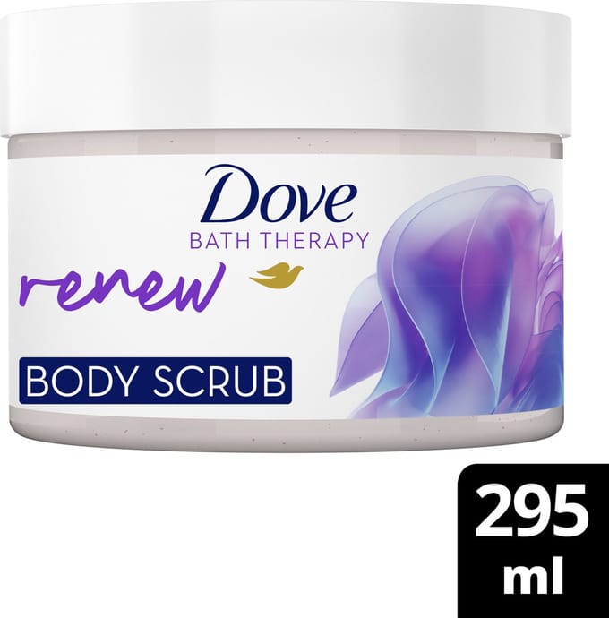 Dove Bath Therapy Badscrub Renew Body Peeling 295 ml