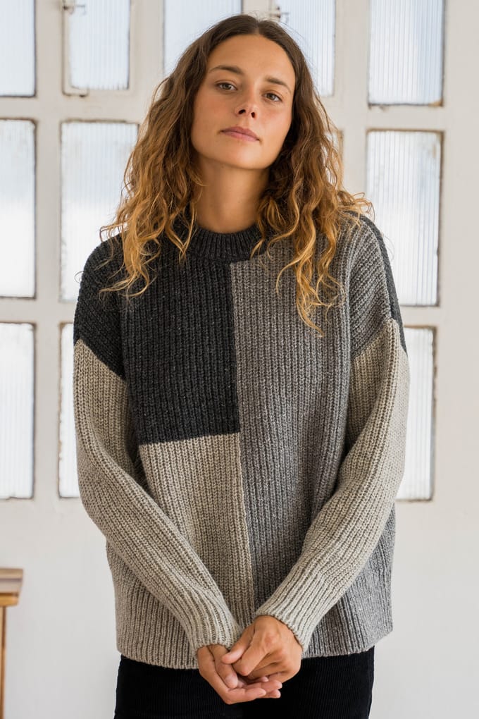 TWOTHIRDS Fyn Knit Grey Taglia: L | Maglioni a maglia Outlet | Donna | Grigio