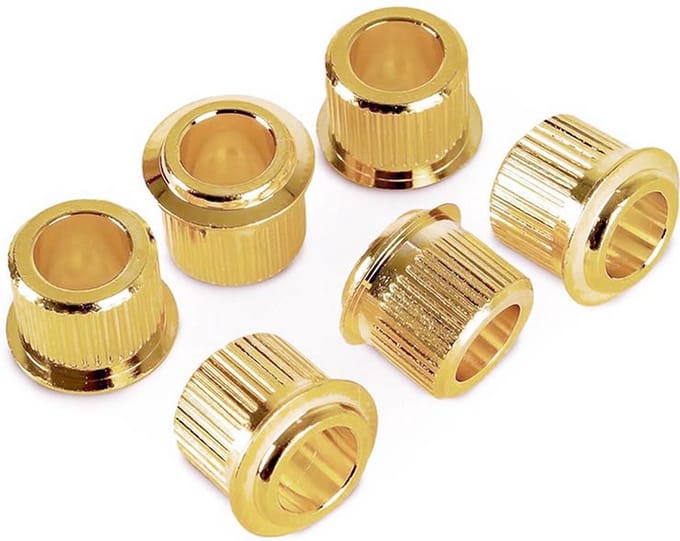 Hosco BU-CBG Japan Conversion Bushings 10,2 mm Goud Set van 6