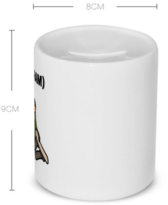 Akyol - snowboard met eigen naam Spaarpot - Snowboarden - snowboarders - wintersport - 350 ML inhoud