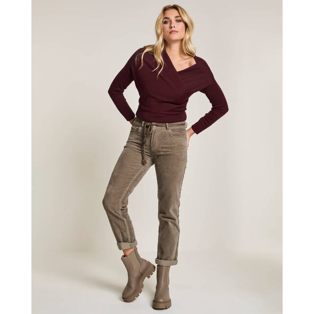 Para Mi broek Bobby corduroy - Khaki green
