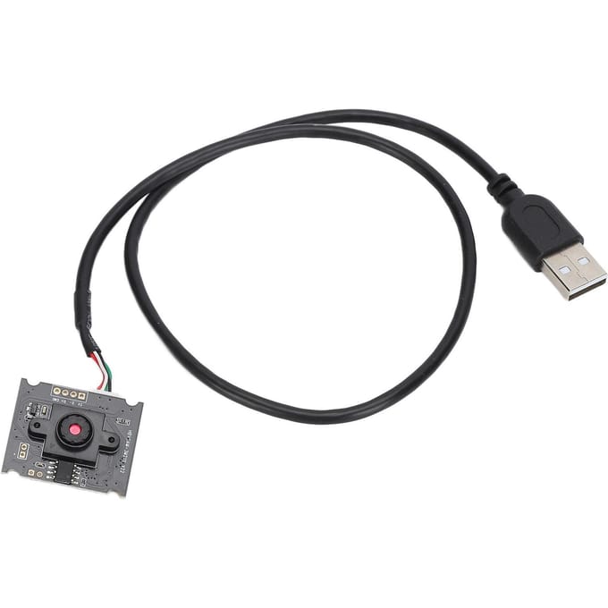 3 MP Cameramodule 64 graden 3,5 mm Handmatige Focus Webcam Board met USB-kabel HBVCAM‑3M2111 V22 black