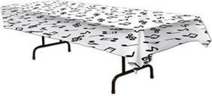 Tafelkleed muzieknoten 275 x 135 cm
