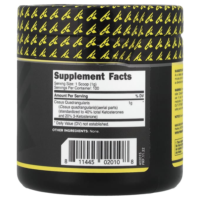Primaforce, Poudre de Cissus, Non aromatisée, 100g (3,5 oz)
