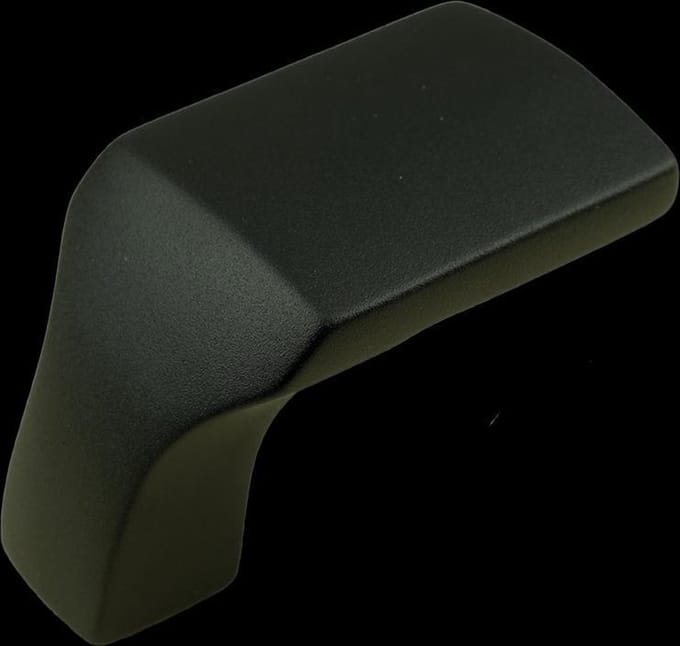 KNOP LOS 144 VARO ZWART 739651
