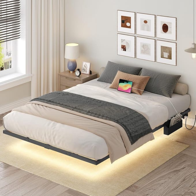 Stevig Tweepersoons Bedframe - Eenvoudige Montage