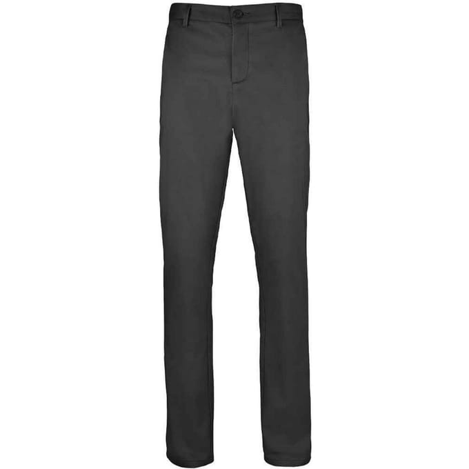 SOLS Heren Jared Stretch Slim Suit Broek (Zwart)