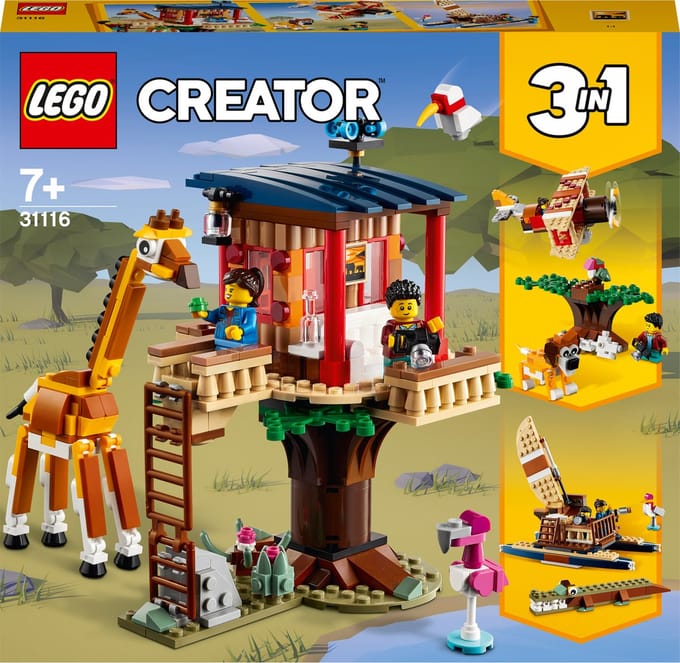 LEGO Creator Safari wilde dieren boomhuis 31116
