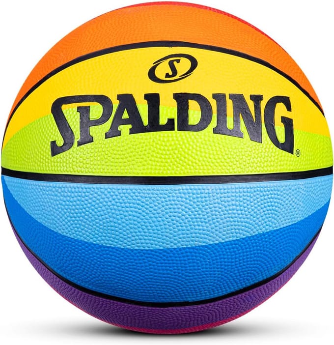 Basketbal Regenbogenprint - Duurzame Bal voor Binnen en Buiten