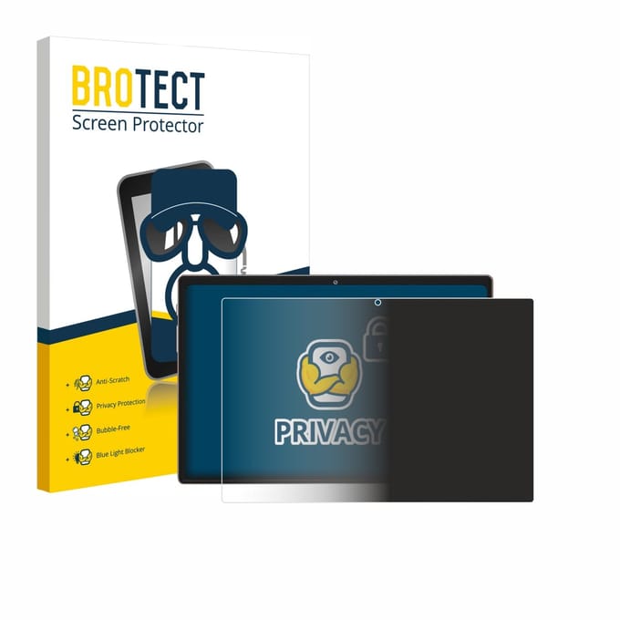 BROTECT - privacy screenprotector voor Dghrti TAB30 10.1" - Folie Beschermfolie Blauwlichtfilter