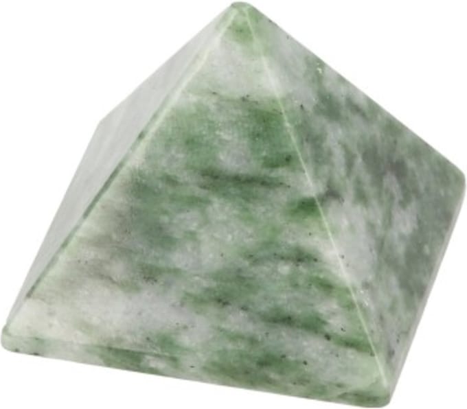 Jade Serpentijn 35 mm edelsteen piramide