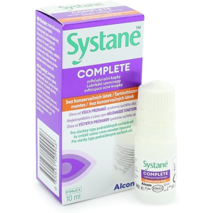 Systane COMPLETE Zonder conserveringsmiddelen 10 ml