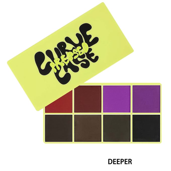 Made By Mitchell Curve Case Pressed Powder Blusher Palette (Various Shades) - Deeper