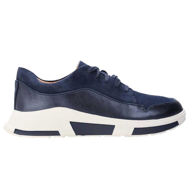 Fit Flop Dames/Dames Freya Suède Trainers (Marine)