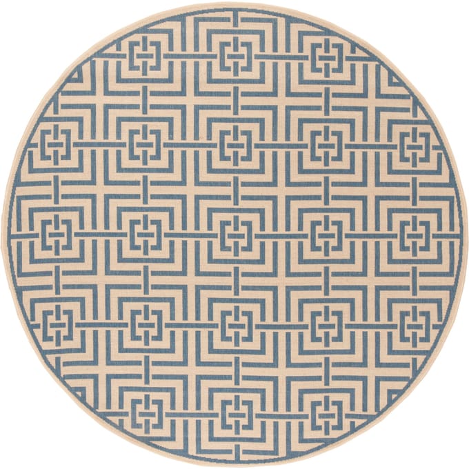 Buitenkleed Petani Rond | Safavieh